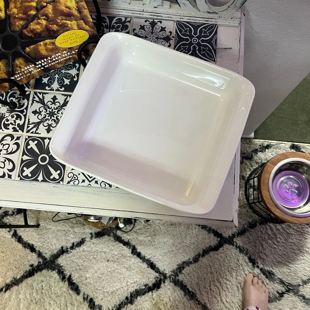 Vintage Corning-ware Spice of Life Square Baking Dish P-322